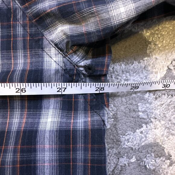 Men's Ariat Pro Series Button Down Plaid Print Shirt‎ Size 2XL XXL - Picture 7 of 9